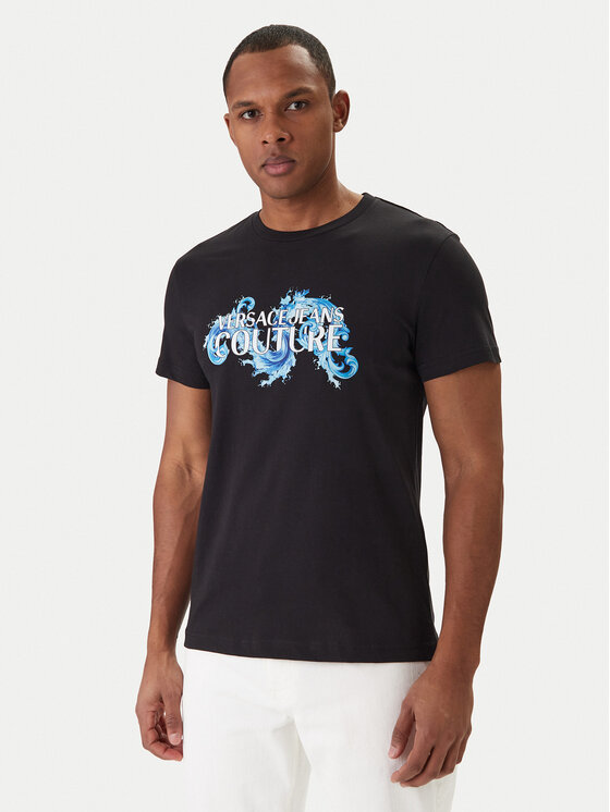 Versace Jeans Couture Versace Jeans Couture T-särk 80GAHE02 CJ00E Must Regular Fit