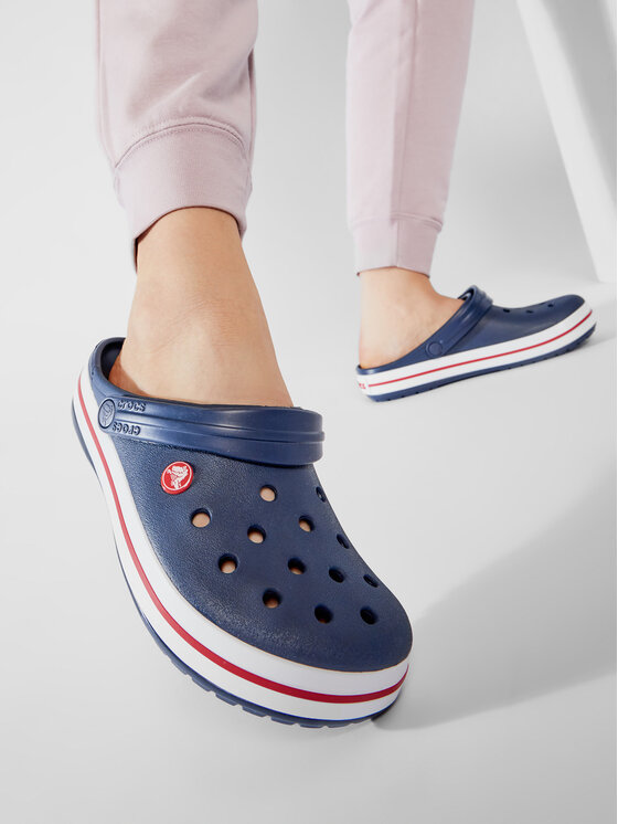 Crocs Crocs Klapki Crocband 11016 Granatowy