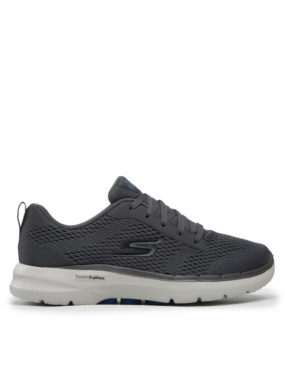 Skechers Skechers Sneakersy Go Walk 6 216209/CHAR Sivá