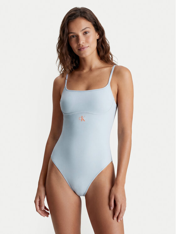 Calvin Klein Swimwear Calvin Klein Swimwear Kupaći kostim LV00Q61217 Svijetlo plava