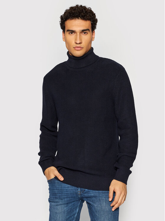 Dolcevita Well 12193094 Blu scuro Regular Fit