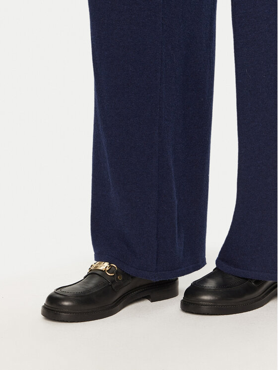 Kontatto Kontatto Stoffhose AI2025 Dunkelblau Relaxed Fit