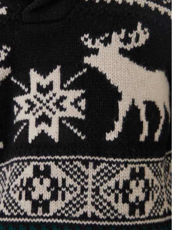 Polo Ralph Lauren Polo Ralph Lauren Sweater 710982255001 Fekete Regular Fit
