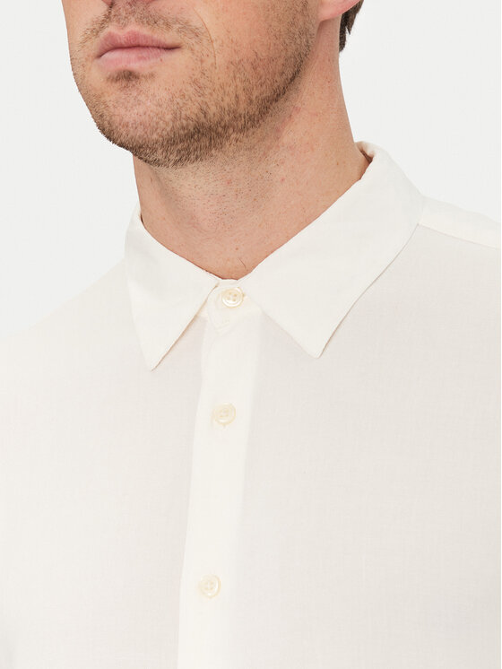 Jack & Jones Jack & Jones Koszula Joshua 12271078 Biały Relaxed Fit