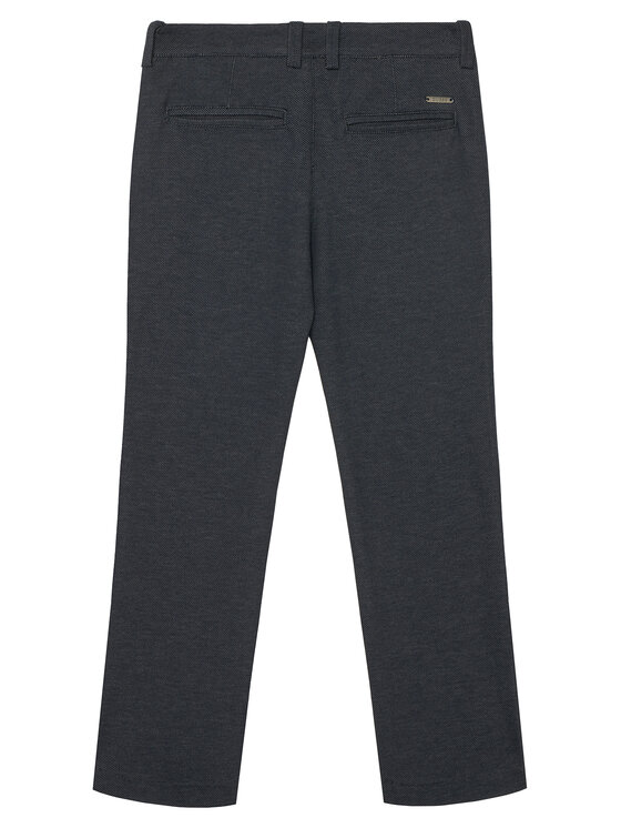 Guess Guess Hlače iz tkanine L6RB08 KCL30 Mornarsko modra Regular Fit