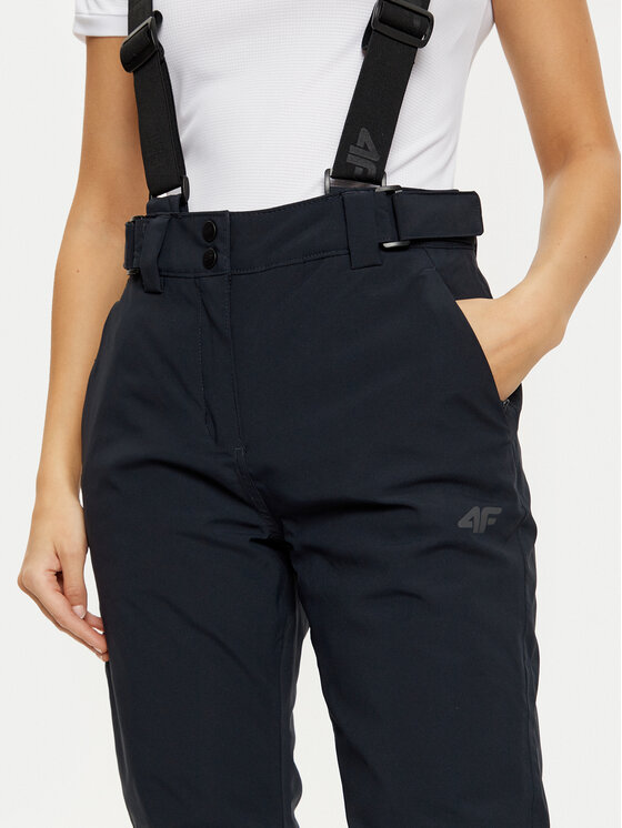 4F 4F Slidinėjimo kelnės 4FWAW24TFTRF0754 Juoda Regular Fit