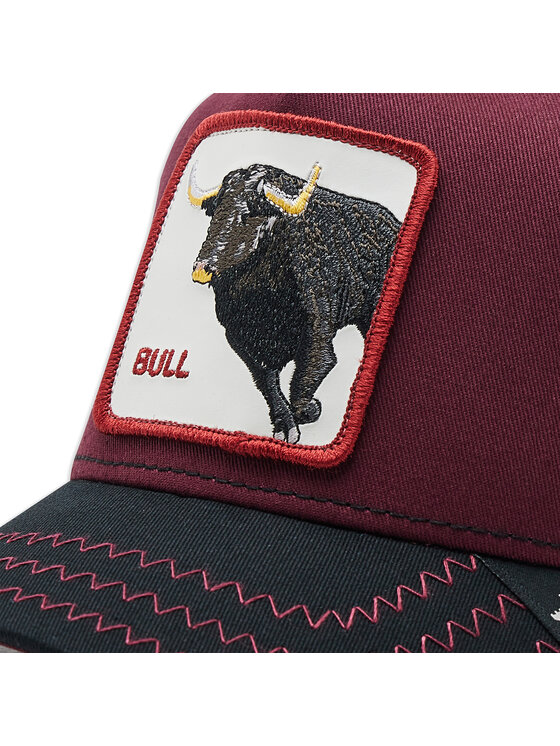 Cappellino The Bull 101-0521 Bordeaux