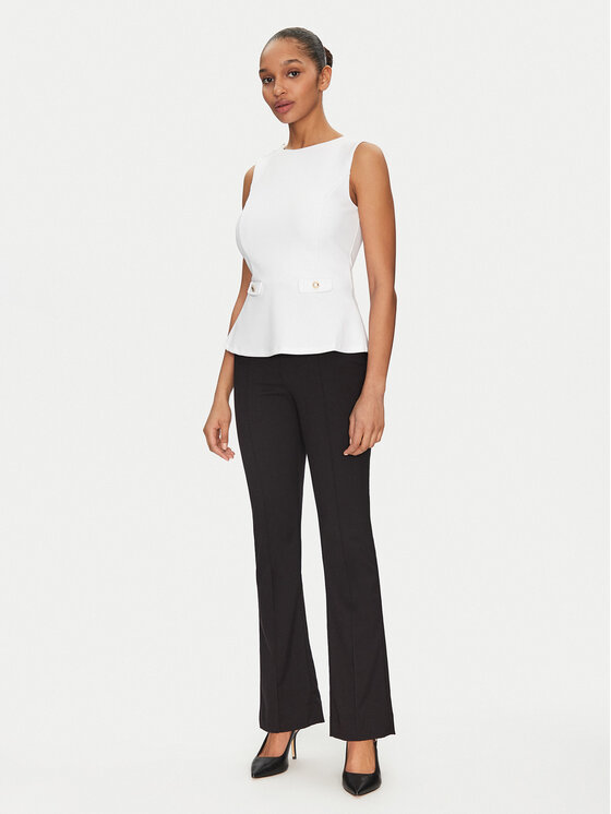Guess Guess Blúz W5GP54 KCBO2 Fehér Regular Fit