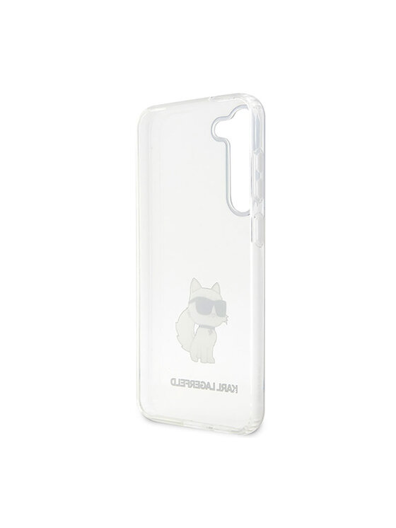 KARL LAGERFELD KARL LAGERFELD Etui na telefon Ikonik Choupette Przezroczysty