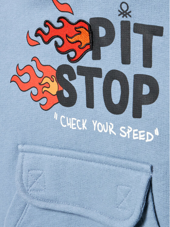 Felpa 3J74G2007 Blu Regular Fit