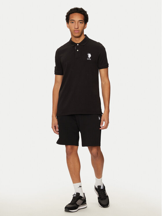 U.S. Polo Assn. U.S. Polo Assn. Sportshorts MUP3354 Schwarz Regular Fit