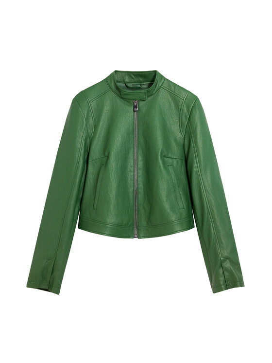 Desigual Desigual Giacca in similpelle Ariel 26SWEW09 Verde Regular Fit