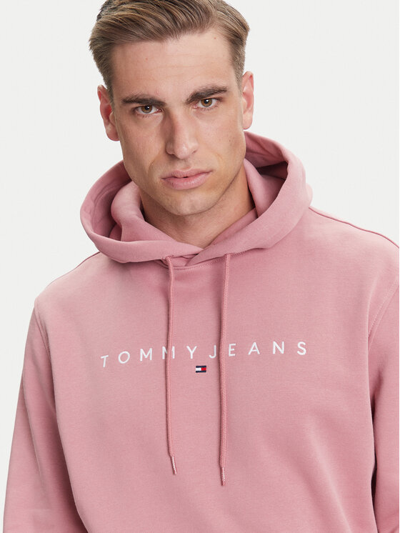Tommy Jeans Tommy Jeans Pulóver DM0DM20746 Rózsaszín Regular Fit