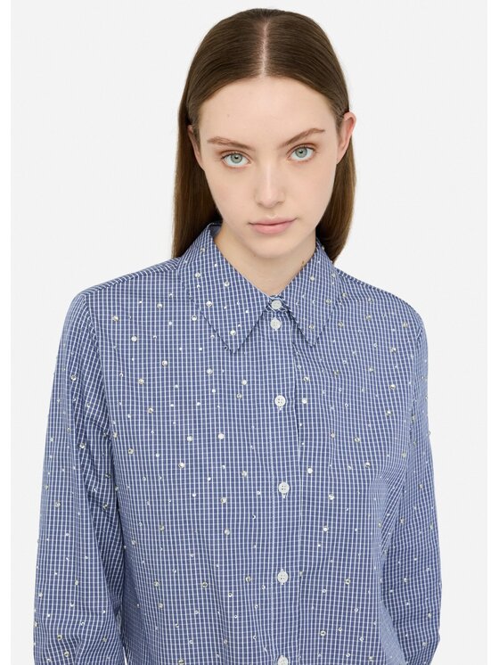 Liu Jo Liu Jo Camicia CF5354T067AM9812 Celeste Regular Fit