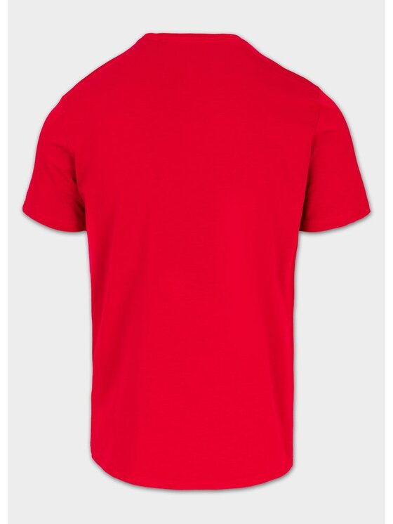 PITBULL PITBULL T-Shirt SCOTT Czerwony Regular Fit