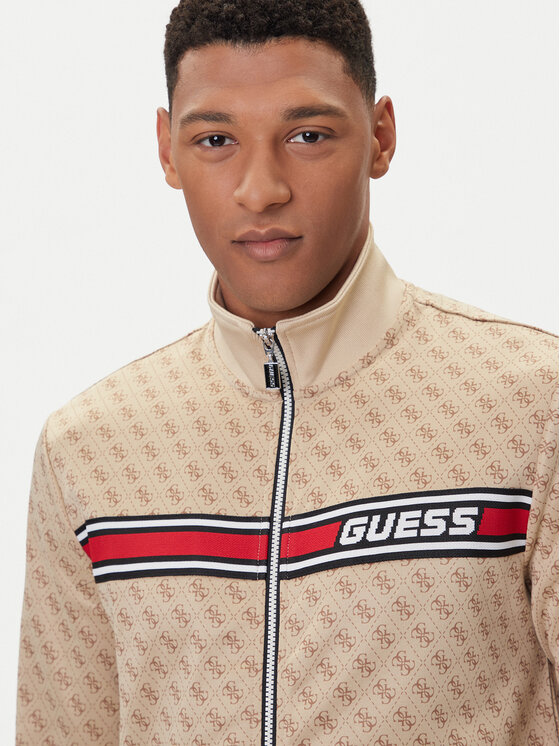 Guess Guess Pulóver Z2BQ06 K7122 Bézs Regular Fit