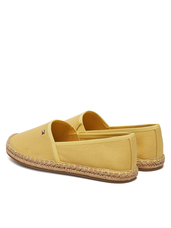 Tommy Hilfiger Tommy Hilfiger Espadrillas Flag Canvas Espadrille FW0FW08541 Giallo