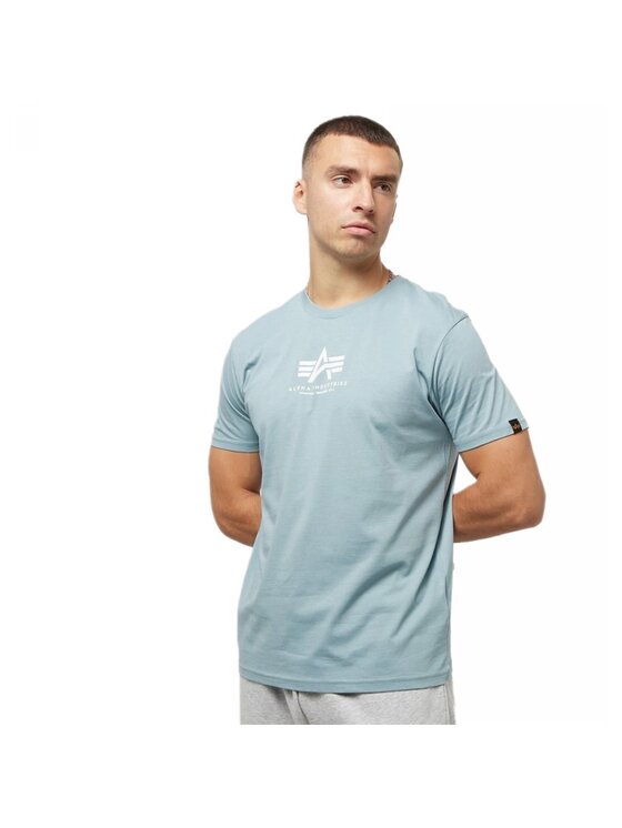 Alpha Industries Alpha Industries T-Shirt AI.118533-134 Modrá Basic Fit