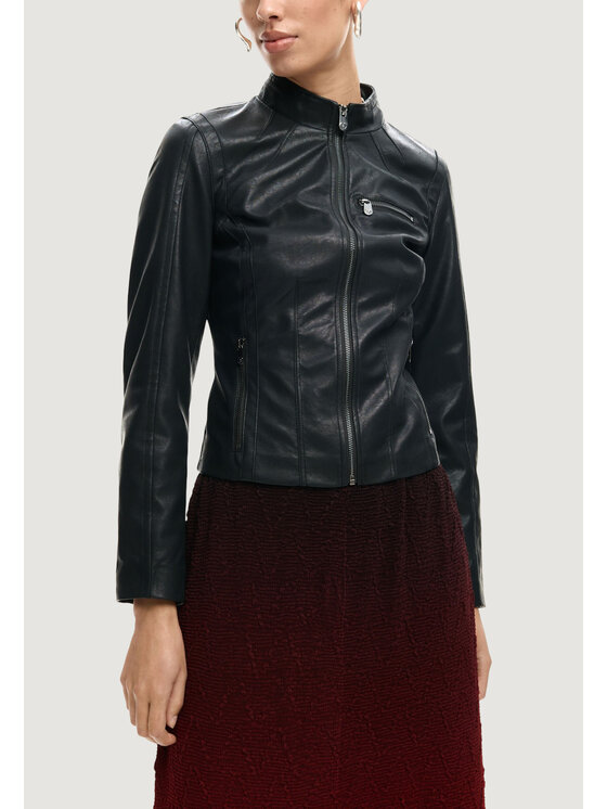 Desigual Desigual Giacca di transizione CHAQ_DANNY Nero Casual Fit