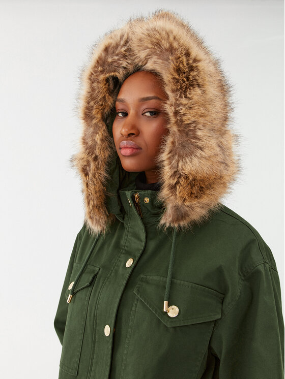 MICHAEL Michael Kors MICHAEL Michael Kors Преходно яке MF320CP3X6 Зелен Regular Fit