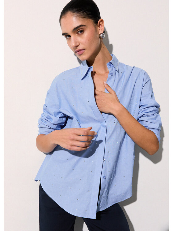 Liu Jo Liu Jo Camicia CA6168T520AP9653 Azzurro chiaro Regular Fit