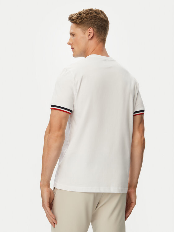 Beverly Hills Polo Club Beverly Hills Polo Club T-Shirt P-SS26M-TS0112 Λευκό Regular Fit