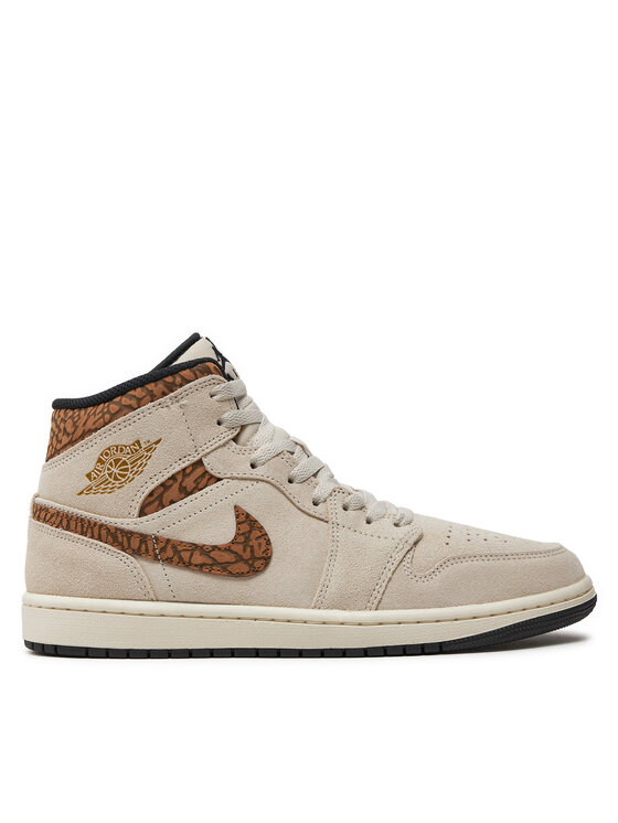 Nike Nike Сникърси Air Jordan 1 Mid Se DZ4129 102 Бежов