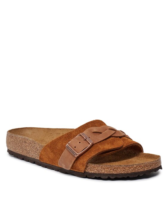Birkenstock Birkenstock Шльопанці Oita Braided 1026742 Коричневий
