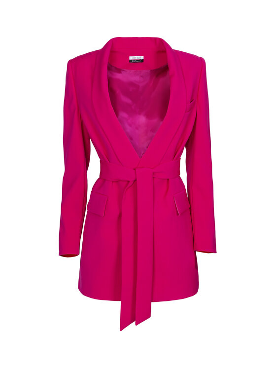 Deni Cler Milano Deni Cler Milano Marynarka W-DC-6011-E2-H8-33-1 Różowy Regular Fit