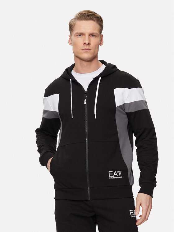 EA7 Emporio Armani EA7 Emporio Armani Jogginganzug 3DPV10 PJLIZ 1200 Schwarz Regular Fit