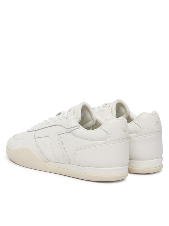 Tommy Hilfiger Tommy Hilfiger Сникърси Th Vintage Low Runner Leather FW0FW09485 Бял