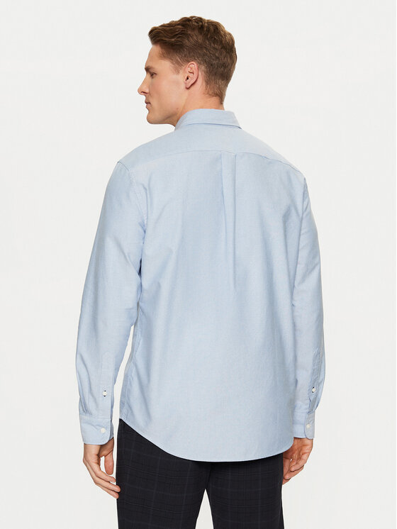 Tommy Hilfiger Tommy Hilfiger Сорочка Solid Heritage MW0MW35774 Голубий Regular Fit