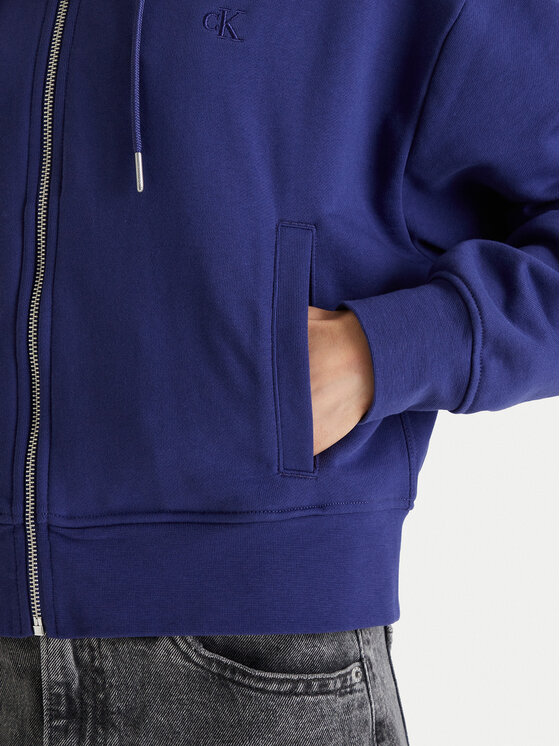 Calvin Klein Jeans Calvin Klein Jeans Pulóver Monogram LV047F208G Lila Relaxed Fit