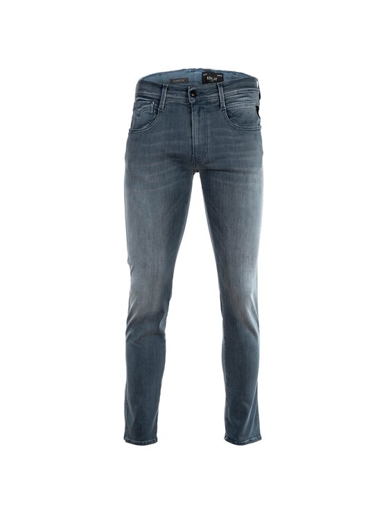 REPLAY REPLAY Jeansy 21296 Szary Slim Fit