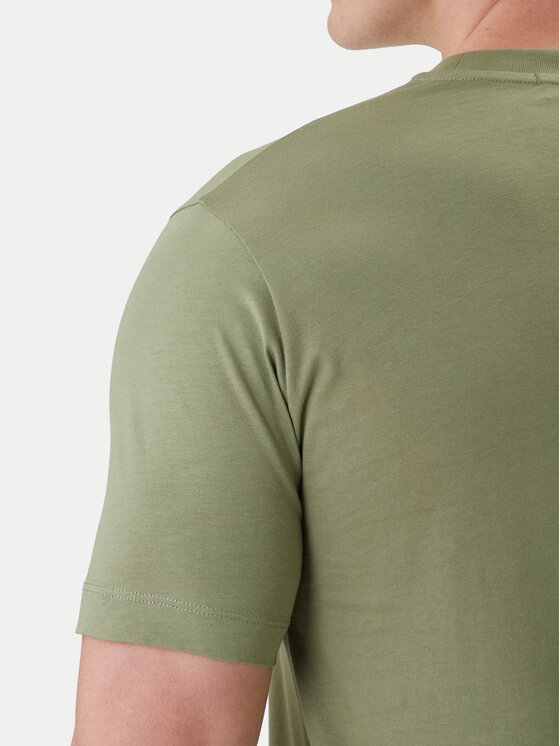 KARL LAGERFELD KARL LAGERFELD Tričko 755060 562242 Zelená Regular Fit
