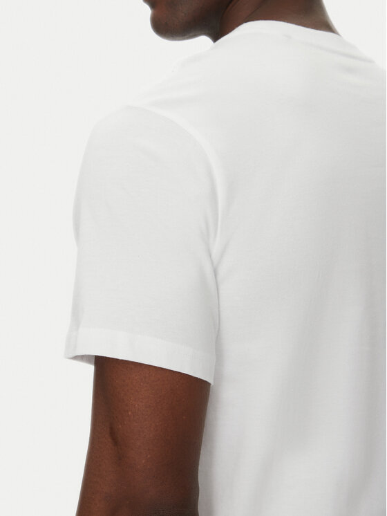 Element Element T-Shirt ELYKT00168 Biały Regular Fit