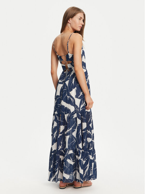 Gaudi Gaudi Sommerkleid 511FD15021 Dunkelblau Regular Fit