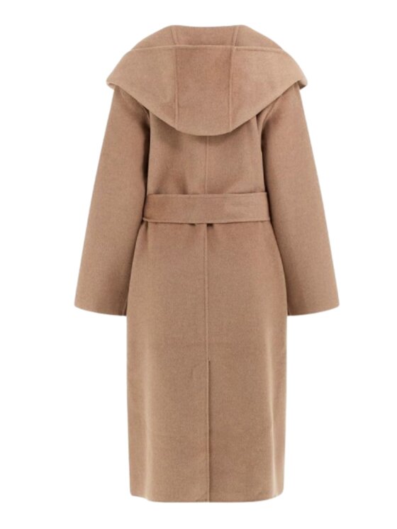 GUESS BY MARCIANO GUESS BY MARCIANO Cappotto Ella hooded belted coat Beige Regular Fit