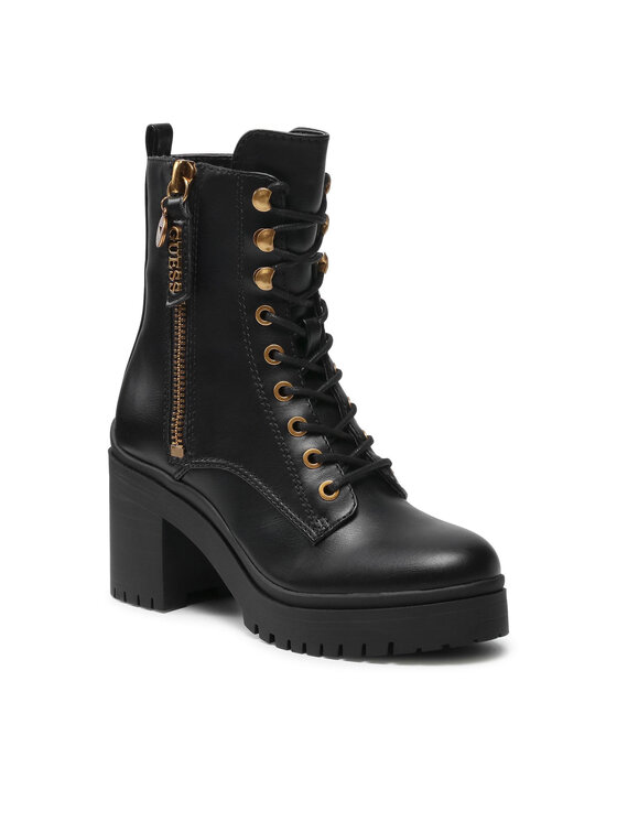 Guess Guess Μποτάκια Cabra2 FL7CBR ELE10 Μαύρο