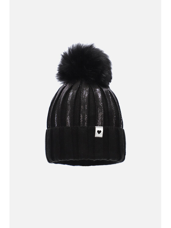 Dziecięca Czapka Broel, Czarna, ZB3364305AWG-021