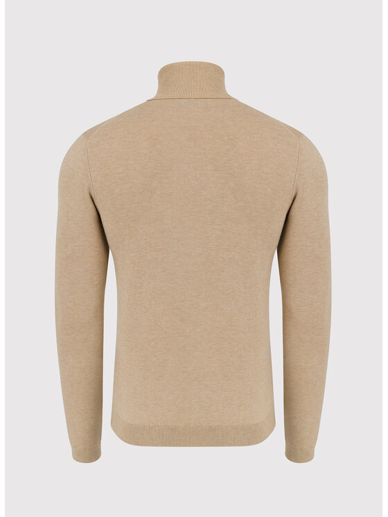 Pako Lorente Pako Lorente Sweter P26WN-2X-016 Beżowy Classic Fit