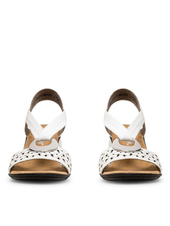 Rieker Rieker Sandali 64677-80 Bela