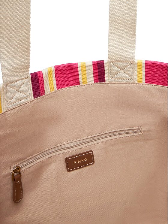 PINKO PINKO Torebka Shopping Bag Extra PE 25 PLTT 104754 A2G5 Różowy