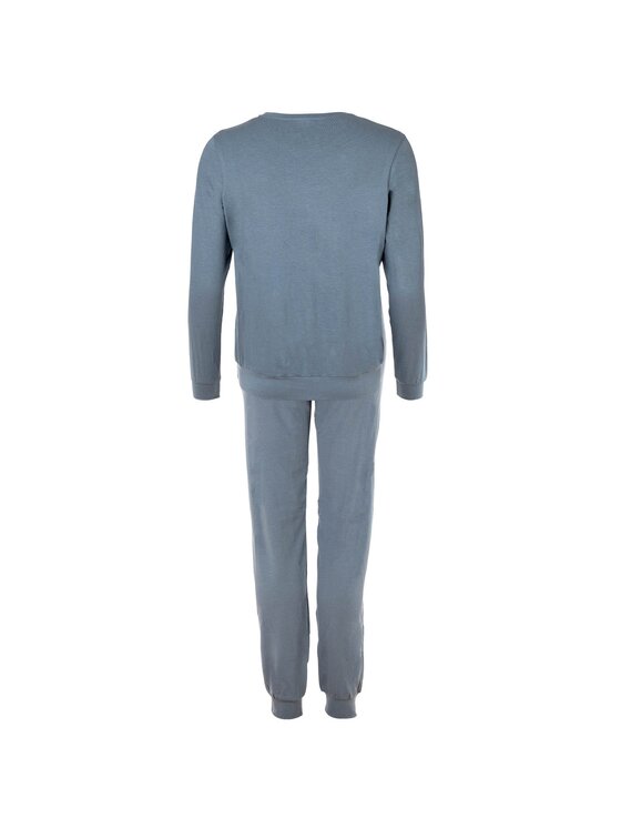 Emporio Armani Emporio Armani Piżama 26282 Niebieski Comfort Fit