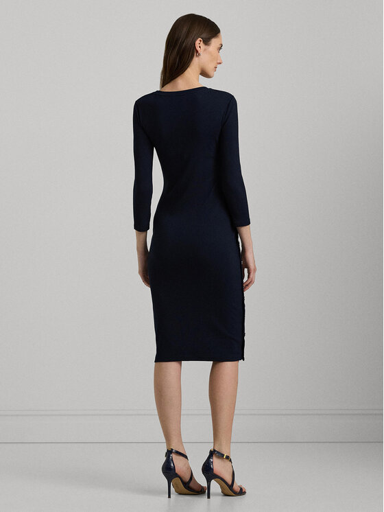 LAUREN RALPH LAUREN Lauren Ralph Lauren Hétköznapi ruha 250940561001 Sötétkék Slim Fit
