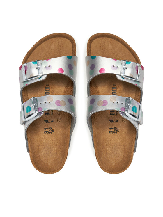 Birkenstock Birkenstock Natikače Arizona Kids 1029842 S Srebrna