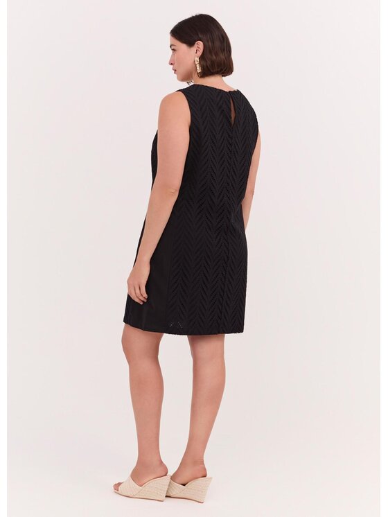 Fiorella Rubino Fiorella Rubino Vestito da giorno 7044L001226N0Z3 Nero Regular Fit