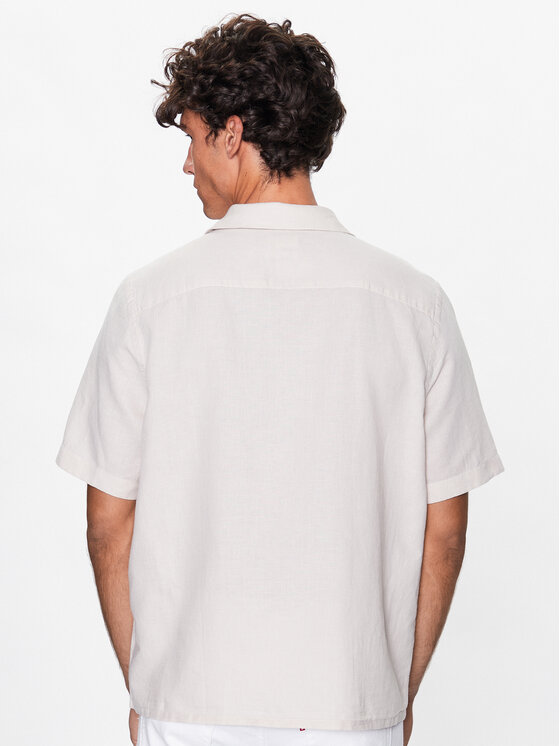 Calvin Klein Calvin Klein Koszula K10K109521 Beżowy Regular Fit