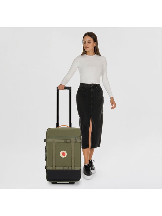 Fjällräven Fjällräven Walizka kabinowa 308064 Zielony