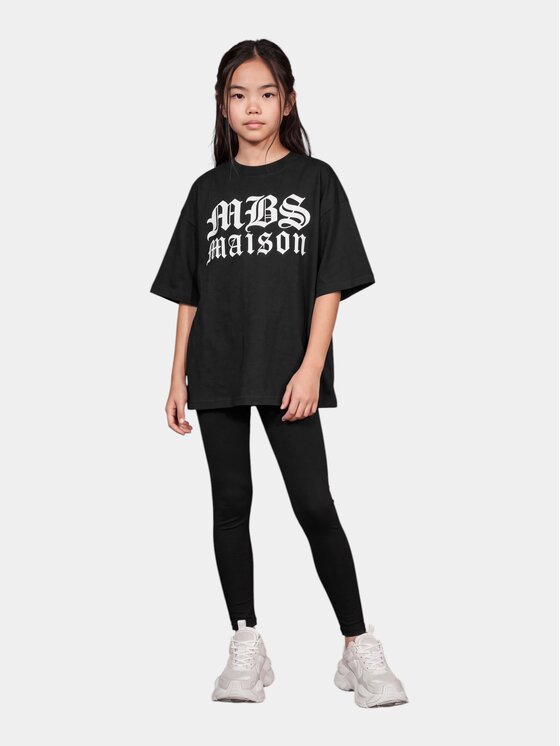 MADE BY SOCIETY MADE BY SOCIETY Spodnie materiałowe Scrypt Leggings - P37866 Czarny Basic Fit